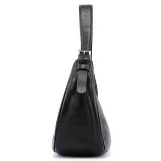 Prada Buffalo Leather Hobo Shoulder Bag