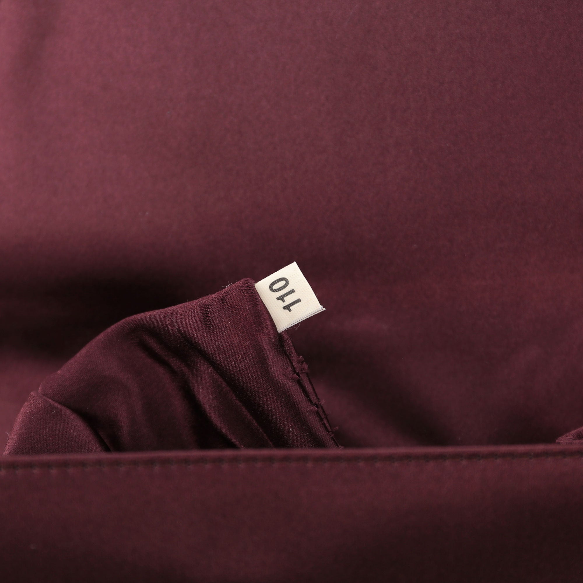 Prada Burgundy Raso Satin Top Handle Bag