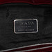 Prada Burgundy Spazzolato Embossed Tote Bag