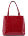 Prada Burgundy Spazzolato Embossed Tote Bag