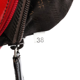 Prada Burgundy Spazzolato Leather Shoulder Bag