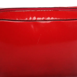 Prada Burgundy Spazzolato Leather Shoulder Bag