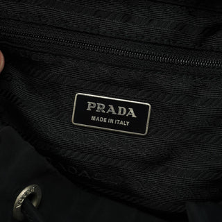 Prada BZ0003 Black Tessuto Vela Backpack