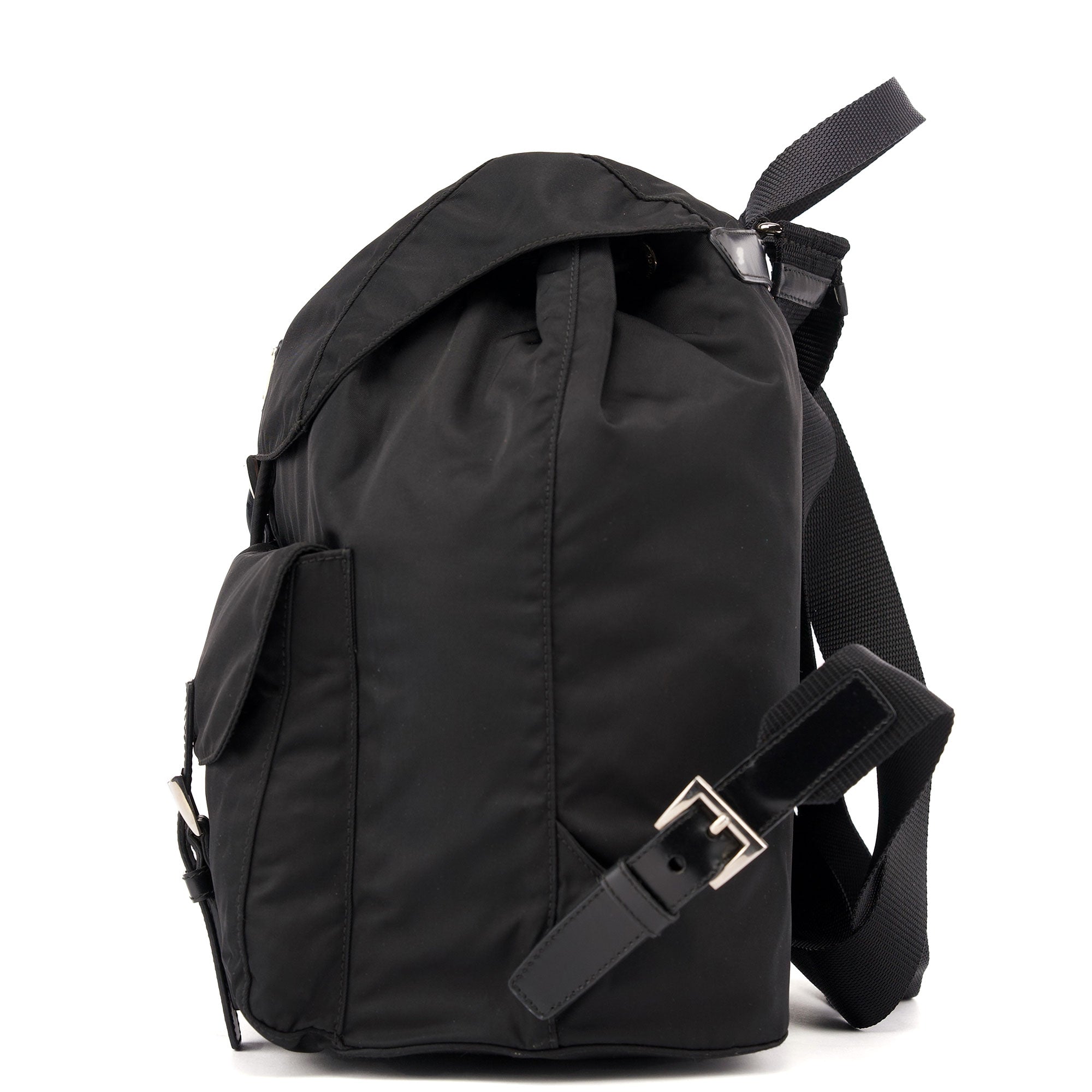 Prada BZ2811 Black Tessuto Vela Backpack