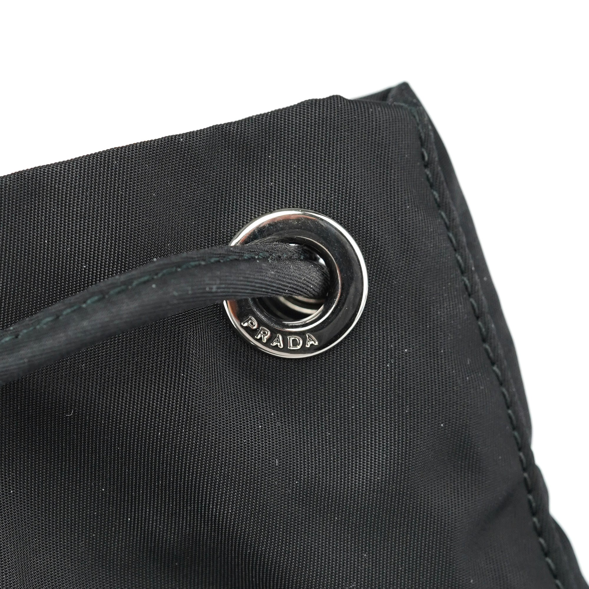 Prada BZ2811 Black Tessuto Vela Backpack