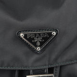 Prada BZ2811 Black Tessuto Vela Backpack