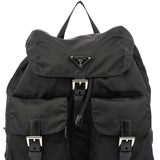 Prada BZ2811 Black Tessuto Vela Backpack