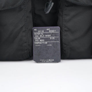 Prada BZ2811 Black Tessuto Vela Backpack