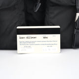 Prada BZ2811 Black Tessuto Vela Backpack