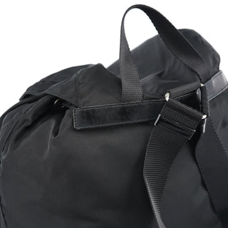 Prada BZ2811 Black Tessuto Vela Backpack