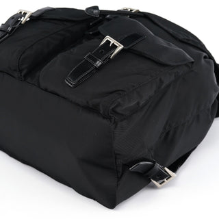 Prada BZ2811 Black Tessuto Vela Backpack