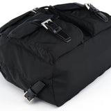 Prada BZ2811 Black Tessuto Vela Backpack