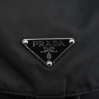 Prada BZ2811 Black Tessuto Vela Backpack