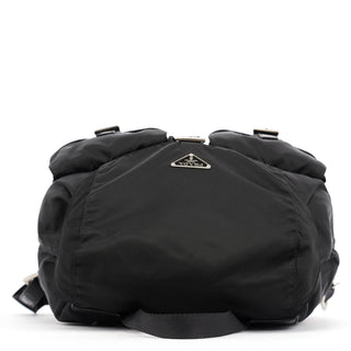 Prada BZ2811 Black Tessuto Vela Backpack