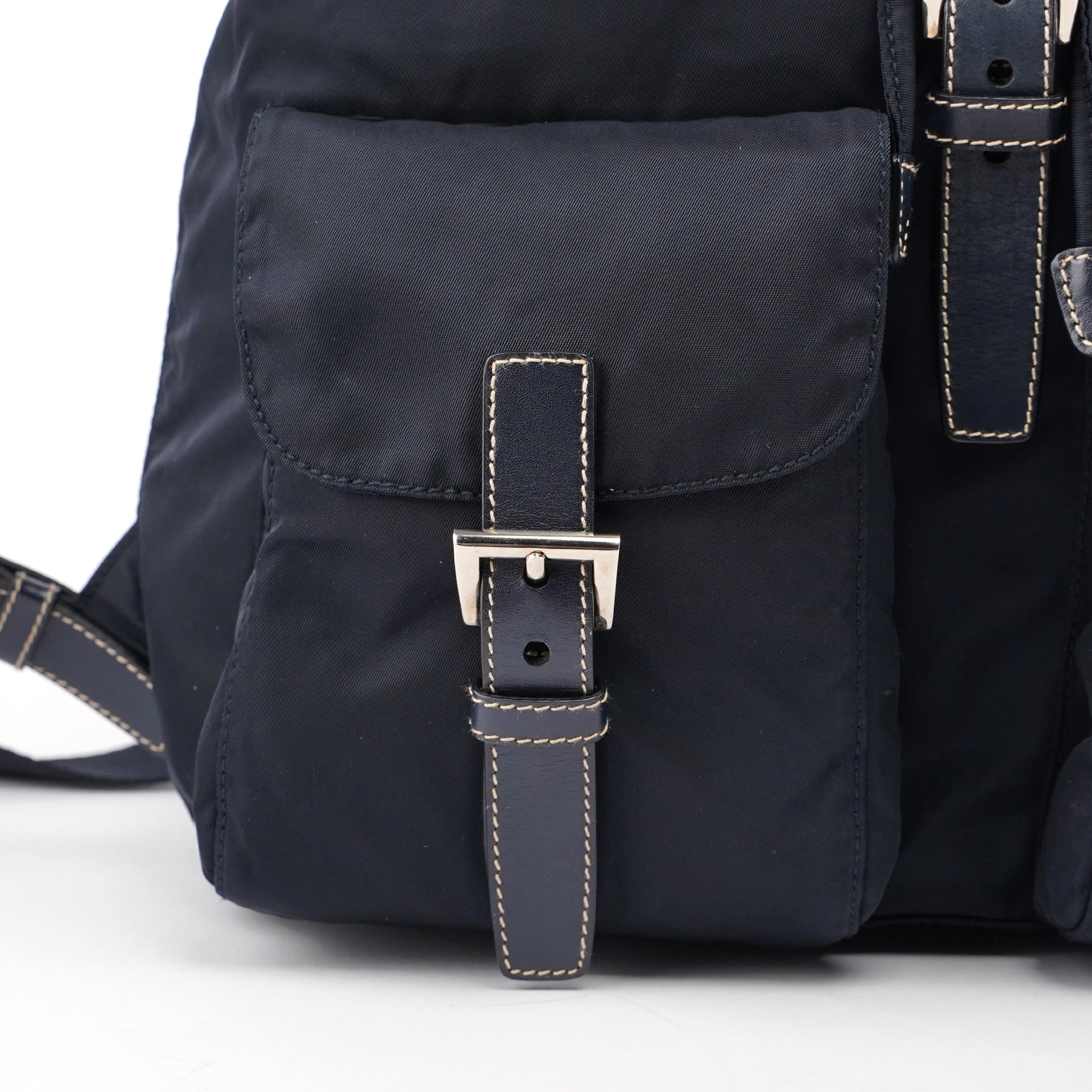 Prada BZ2811 Navy Backpack