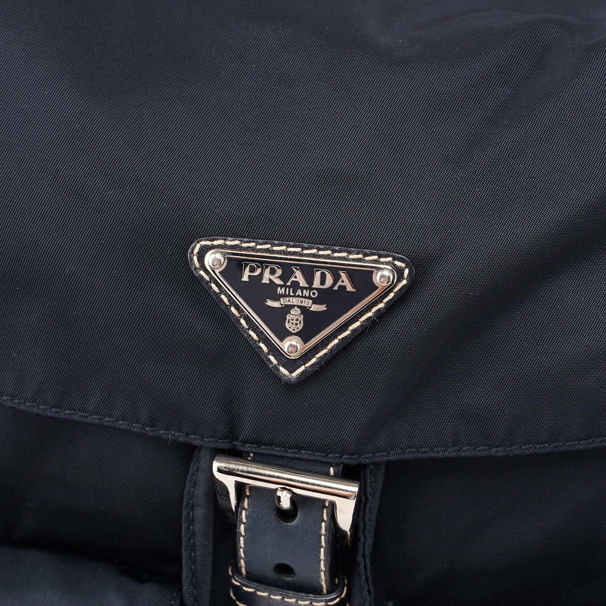 Prada BZ2811 Navy Backpack