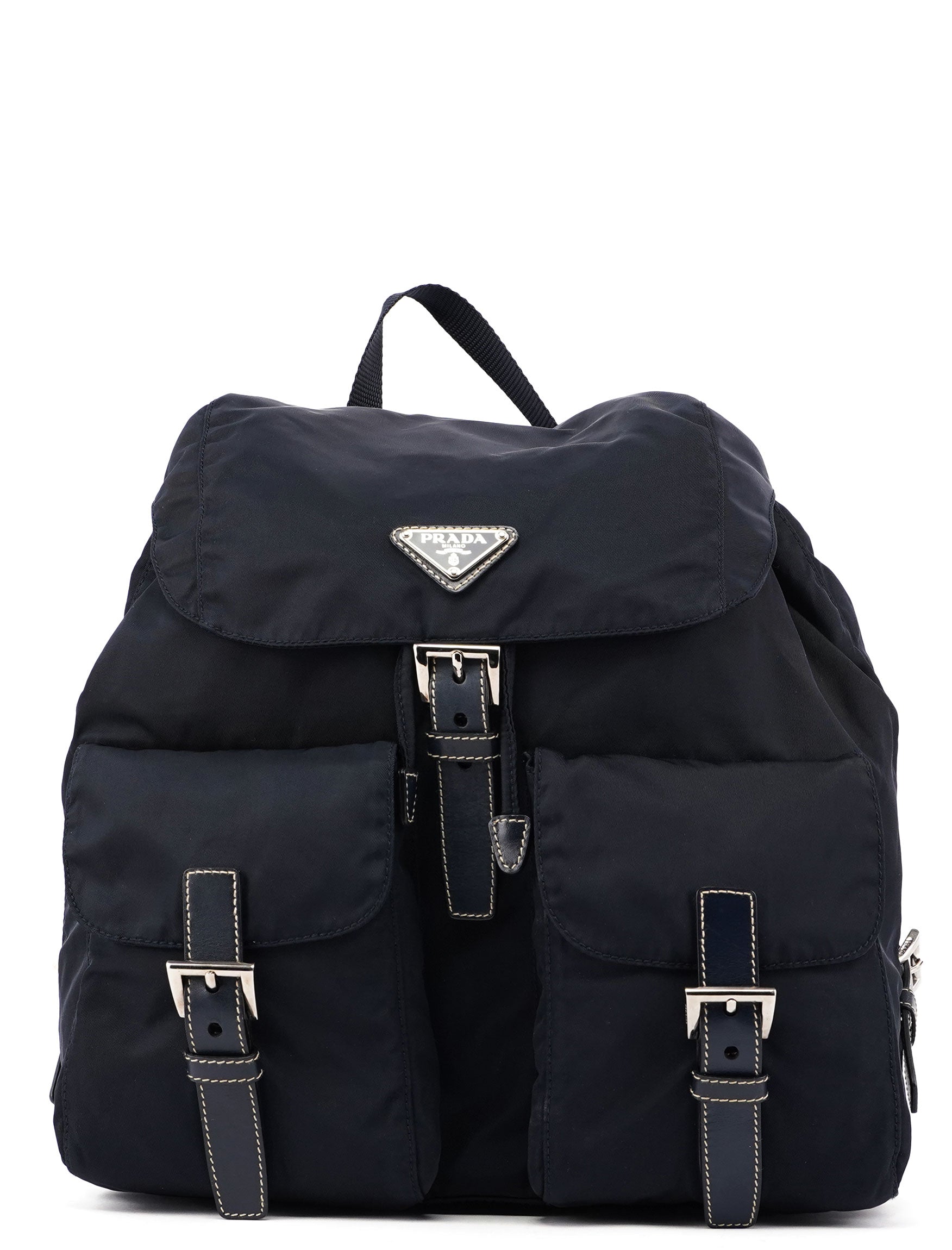 Prada BZ2811 Navy Backpack