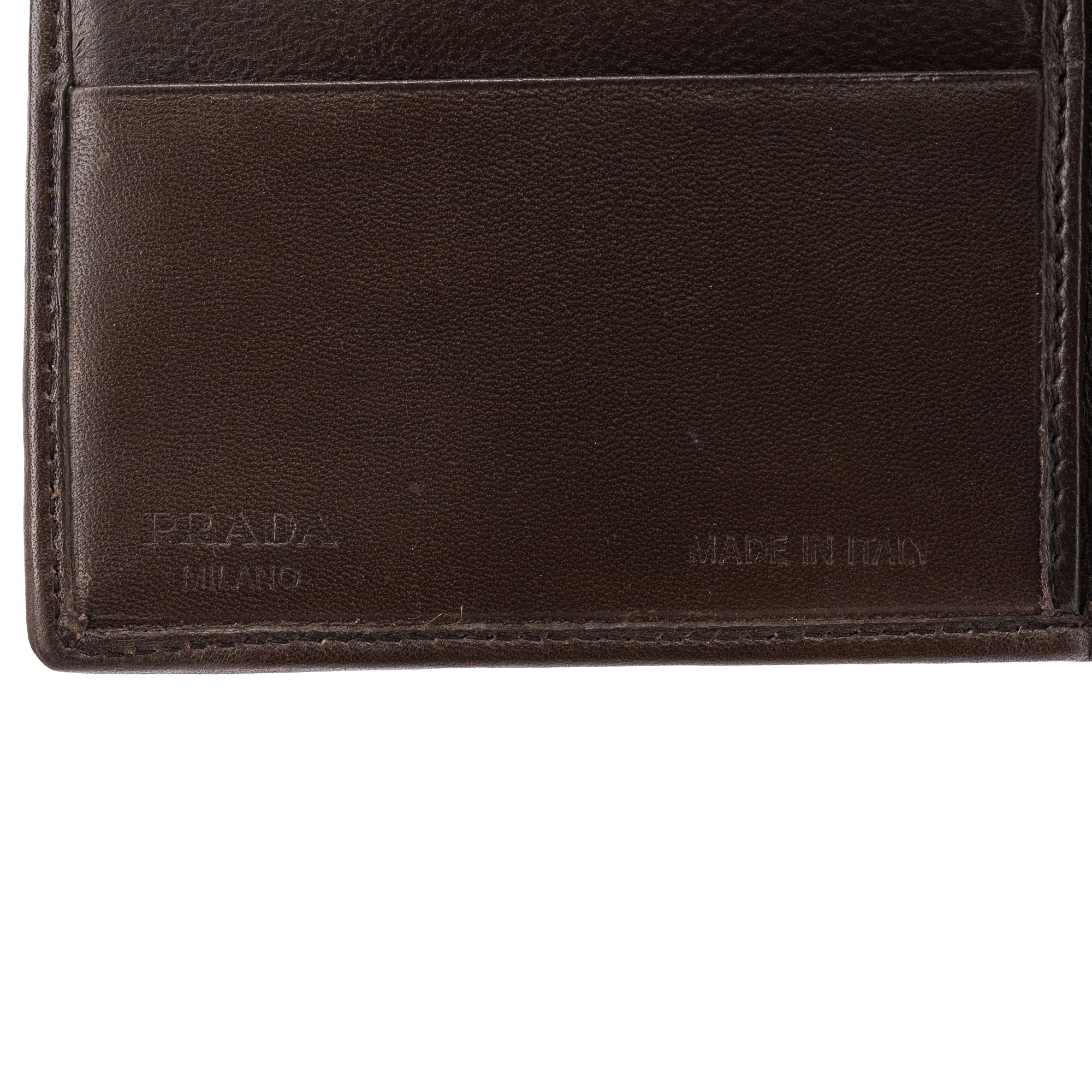 Prada Calf Hair Leopard Wallet