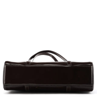 Prada Dark Brown Spazzolato Shoulder Bag