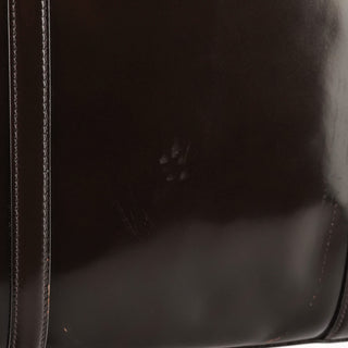 Prada Dark Brown Spazzolato Shoulder Bag
