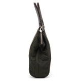 Prada Dark Green Tessuto Chic Nylon Shoulder Bag
