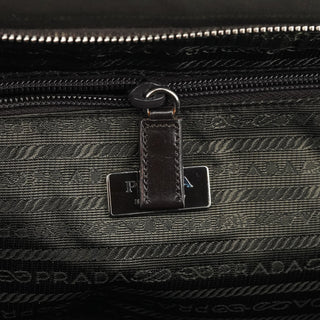 Prada Dark Green Tessuto Chic Shoulder Bag