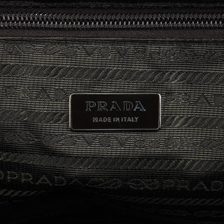Prada Dark Green Tessuto Chic Shoulder Bag