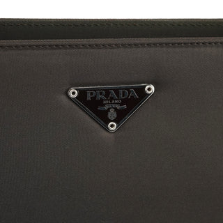 Prada Dark Green Tessuto Chic Shoulder Bag