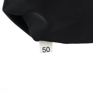 Prada Dark Grey Satin Plastic Handle Shoulder Bag