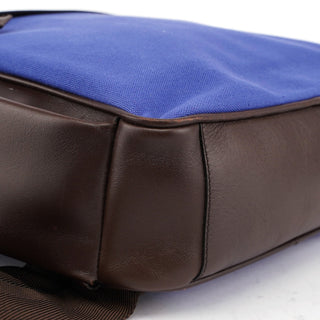 Prada Fall 1999 Blue Canvas Backpack