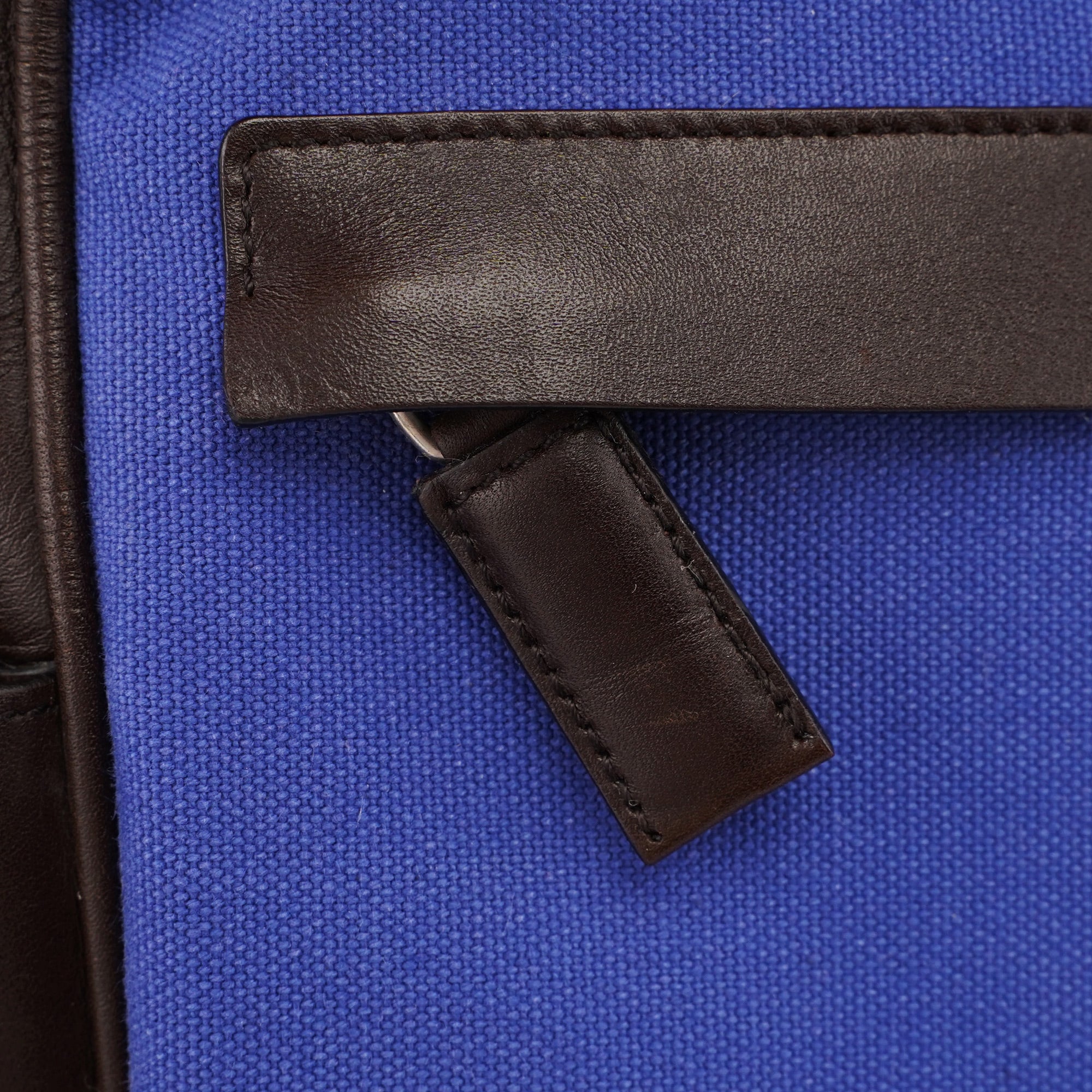 Prada Fall 1999 Blue Canvas Backpack