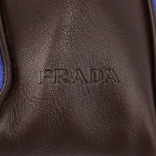 Prada Fall 1999 Blue Canvas Backpack