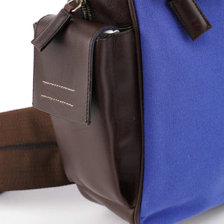 Prada Fall 1999 Blue Canvas Backpack