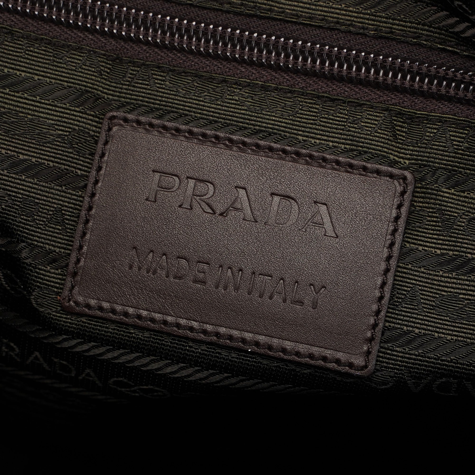 Prada Fall 1999 Blue Canvas Backpack
