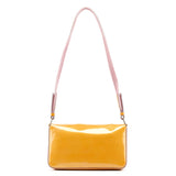 Prada Fall 1999 Yellow Vernice Patent Leather Shoulder Bag