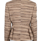 Prada Fall 2000 Beige Tweed Campaign Runway Blazer Jacket