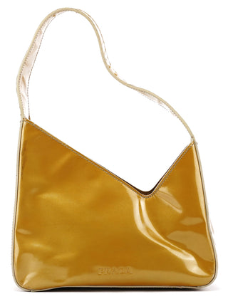 Prada Gold Spazzolato Shoulder Bag