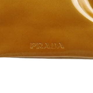 Prada Gold Spazzolato Shoulder Bag