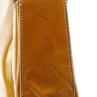 Prada Gold Spazzolato Shoulder Bag