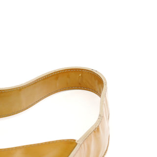 Prada Gold Spazzolato Shoulder Bag