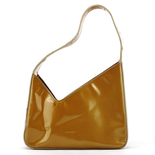 Prada Gold Spazzolato Shoulder Bag