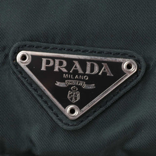 Prada Green Large Tessuto Nylon Backpack