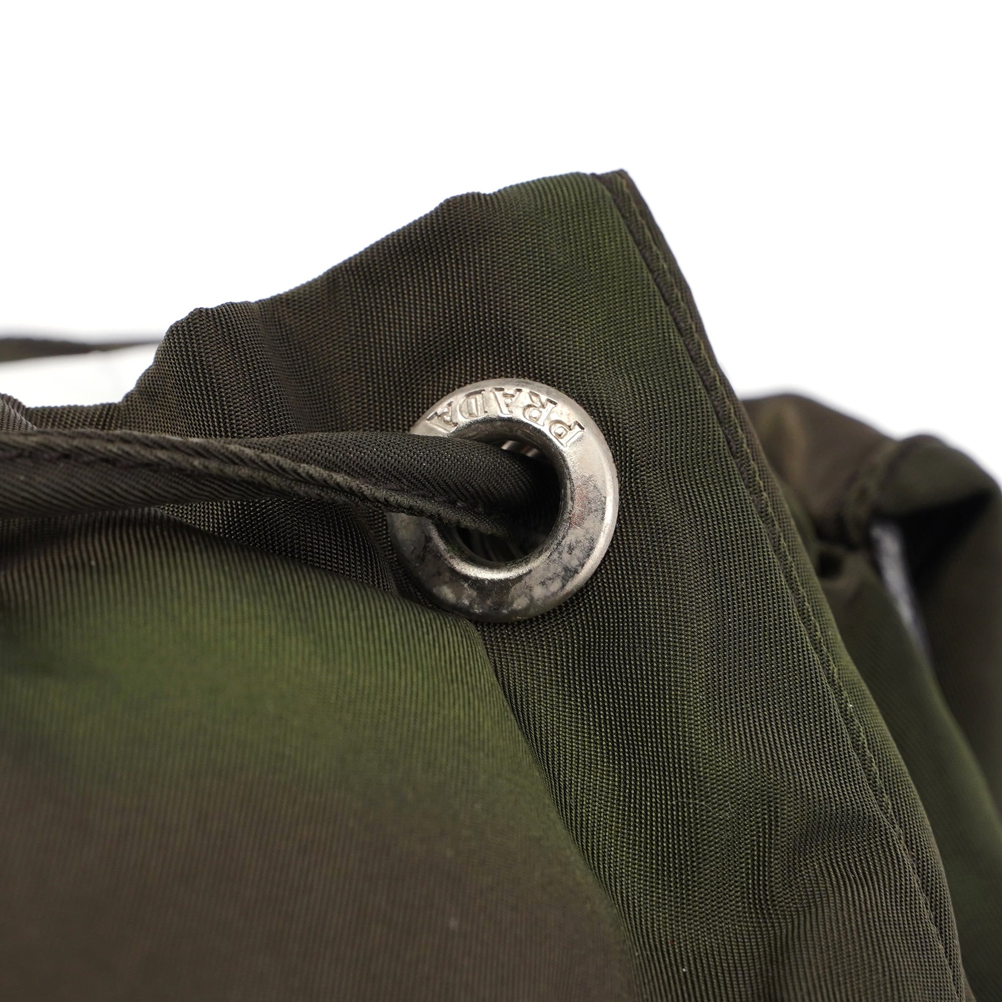 Prada Rucksack aus grünem Nylon