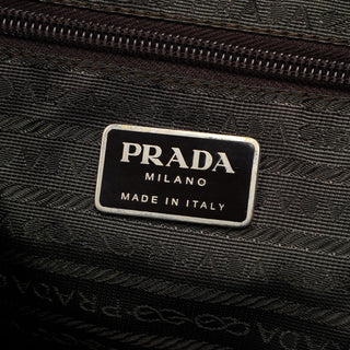 Prada Green Nylon Backpack