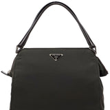 Prada Green Tessuto Chic Shoulder Bag