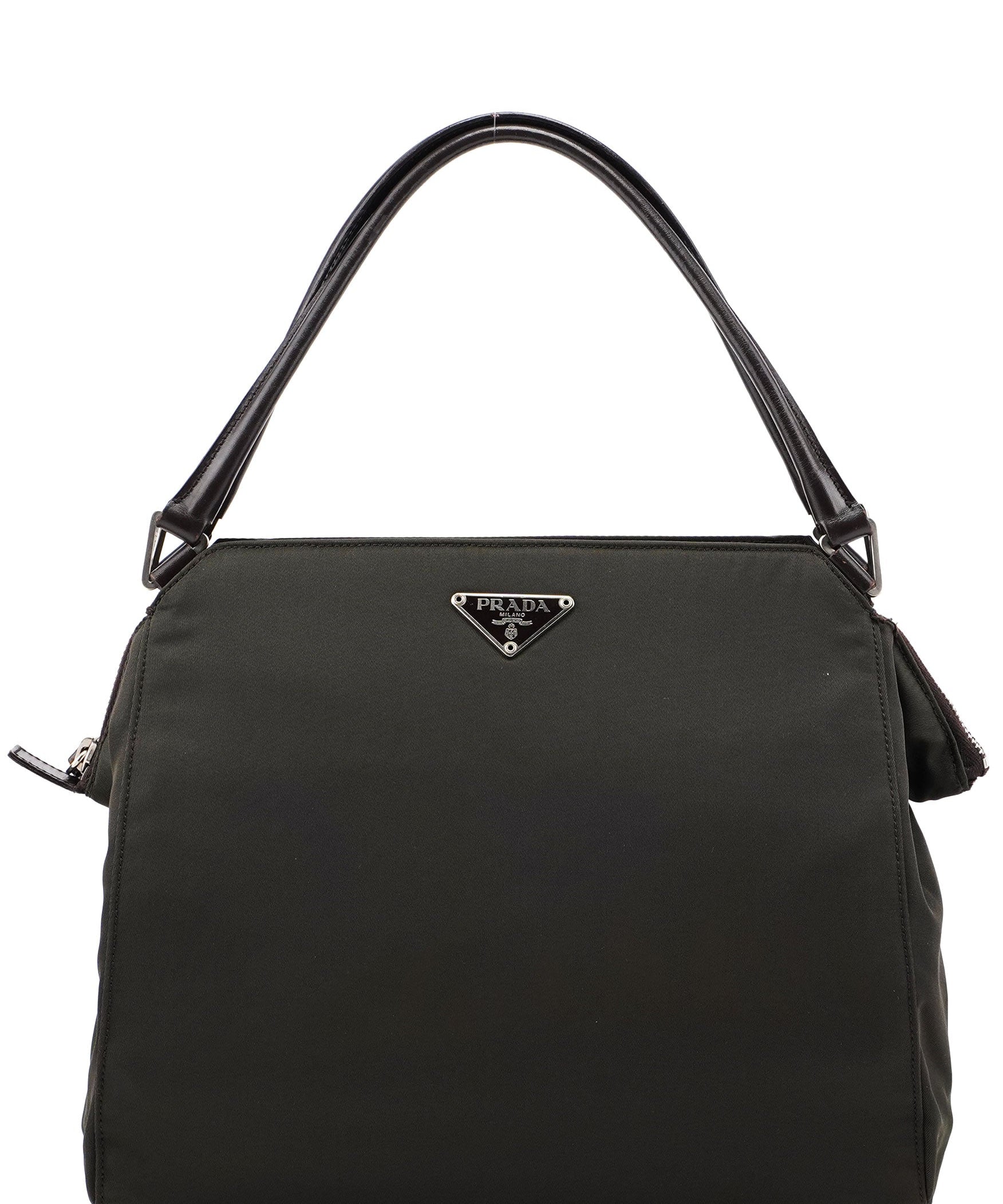 Prada Green Tessuto Chic Shoulder Bag