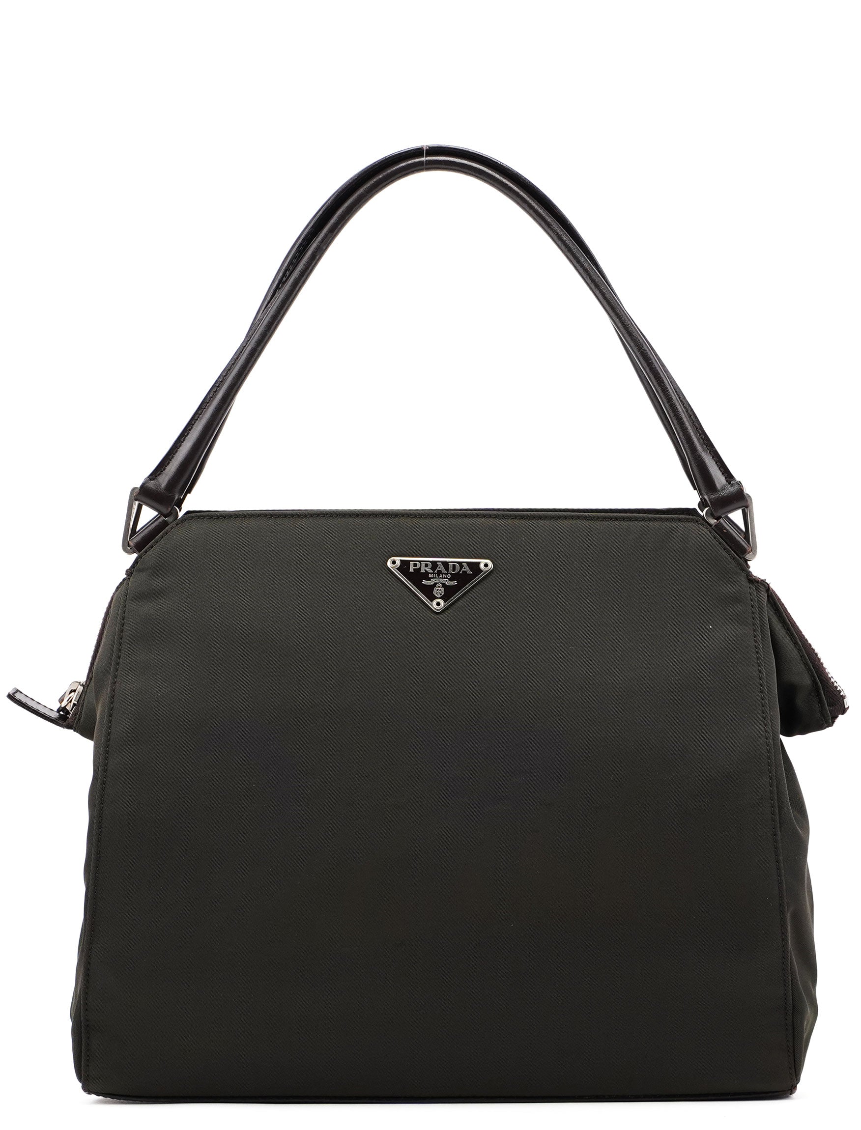 Prada Green Tessuto Chic Shoulder Bag