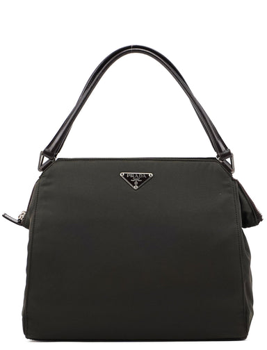 Prada Green Tessuto Chic Shoulder Bag