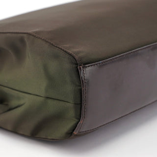 Prada Green Tessuto Chic Shoulder Bag