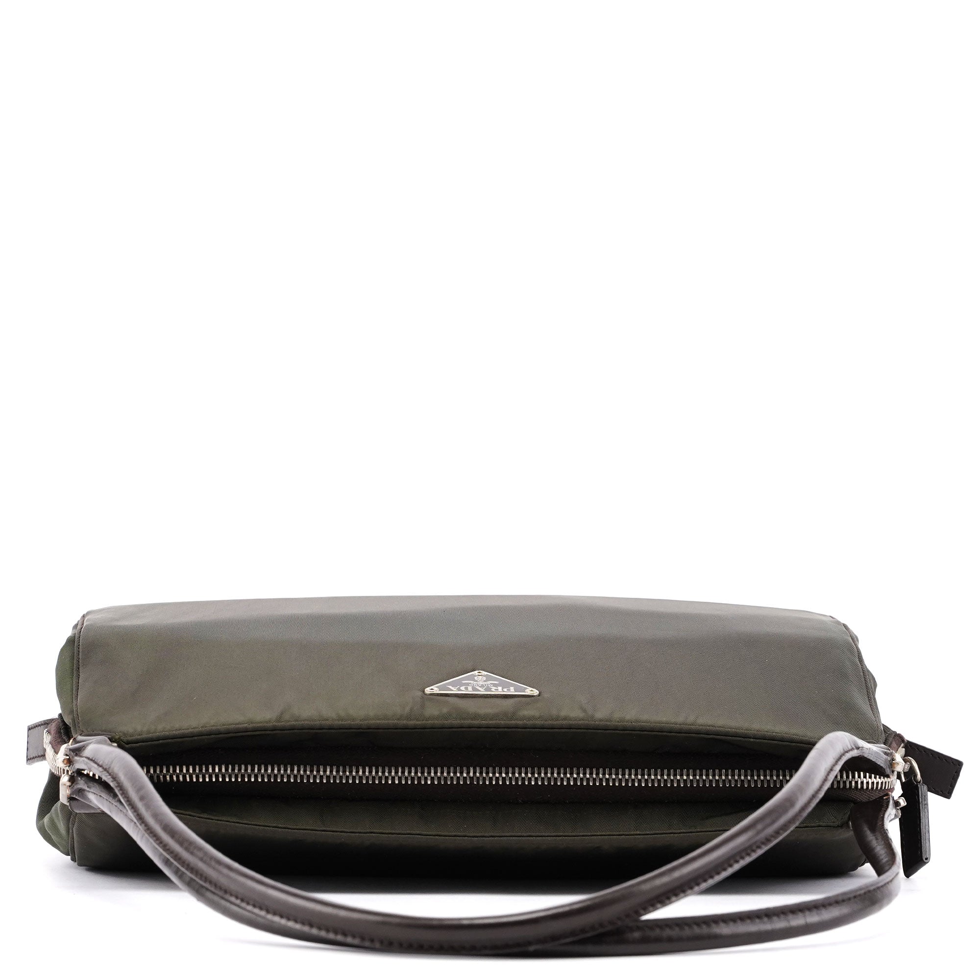 Prada Green Tessuto Chic Shoulder Bag